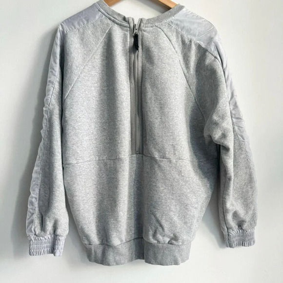 Adidas Grey Colourful Logo Pullover Sweatshirt - Picture 5 of 5